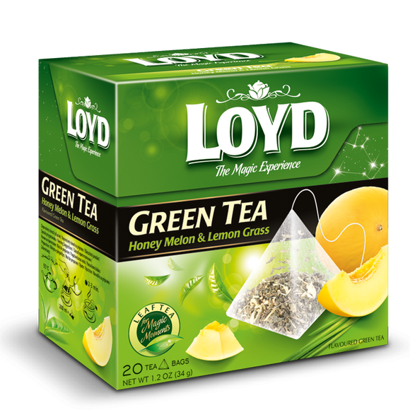Loyd Green Tea Collection - Pack of 20 Tea Bags (34 g)
