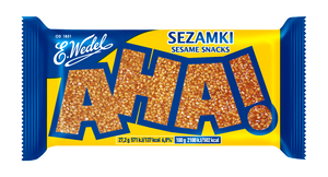 E. Wedel AHA sezamki - Sesame snacks 27.2 g (Pack of 6)