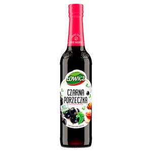 Lowicz Syrup Blackcurrant - Syrop Czarna Porzeczka 440 ml