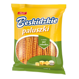 Aksam Beskidzkie Paluszki - Thin Pretzels in Unique Flavors - (210 g)