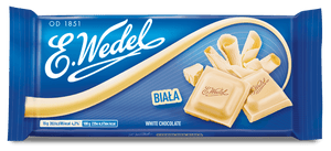 E. Wedel White Chocolate - Biala Czekolada 90 g