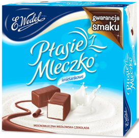 E. Wedel Bird's Milk Chocolate Cream Flavor - Smietankowe 380 g