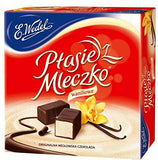 E. Wedel Bird's Milk Chocolate Covered Marshmallows Vanilla - Ptasie Mleczko Wanilliowe 380 g